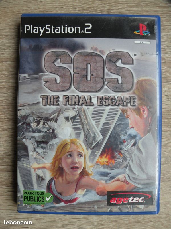 Jeu PS2 SOS The Final Escape - Avec Notice, Occasion Bon état, PEGI 3