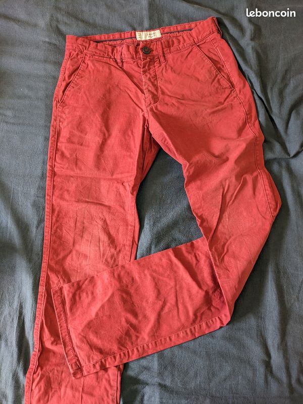 Pantalon homme Celio M - rouge (image 2)