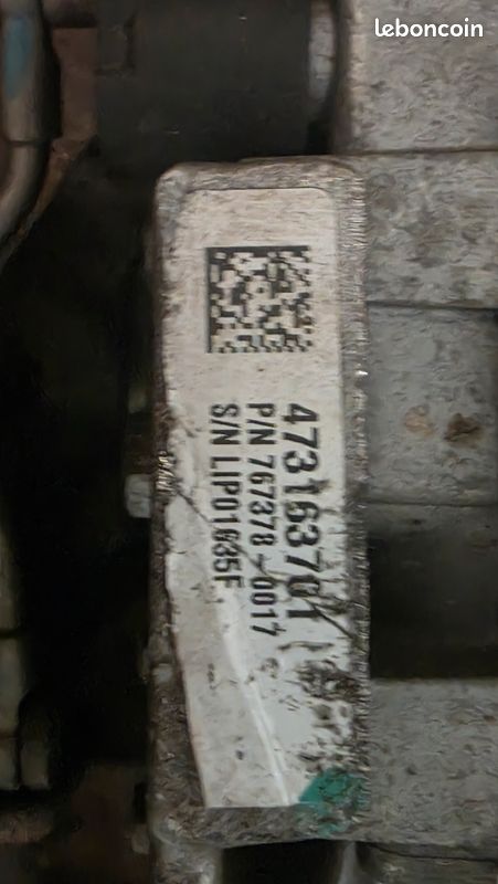 Turbo/vanne egr/collecteur admission bmw serie 1 diesel 100 (image 2)