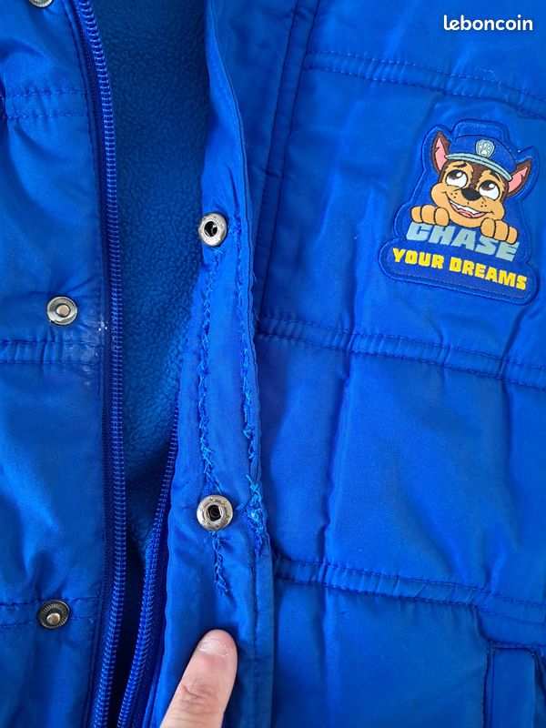 Manteau Chaud Hiver Pat Patrouille Vêtements