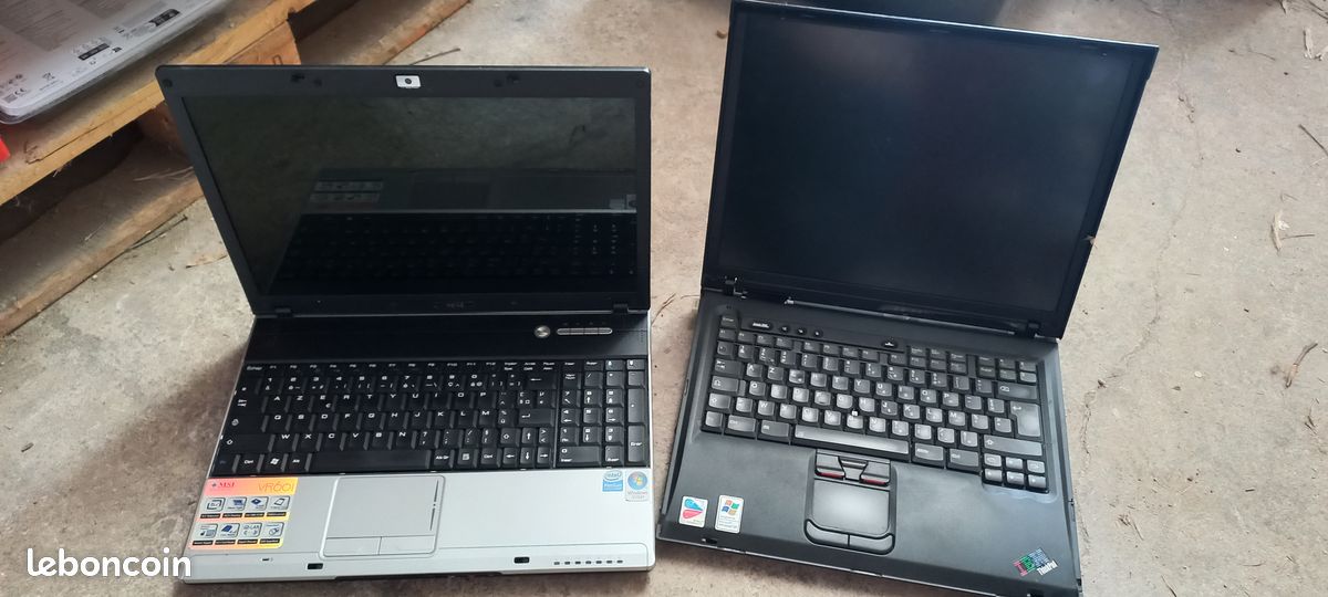 Pas de Locker. Lot de 2 ordinateurs non testés (image 4)