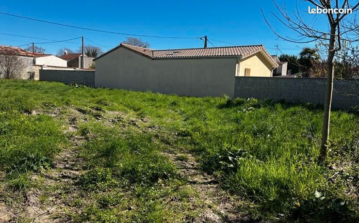 Terrain 850 m² Triac Lautrait