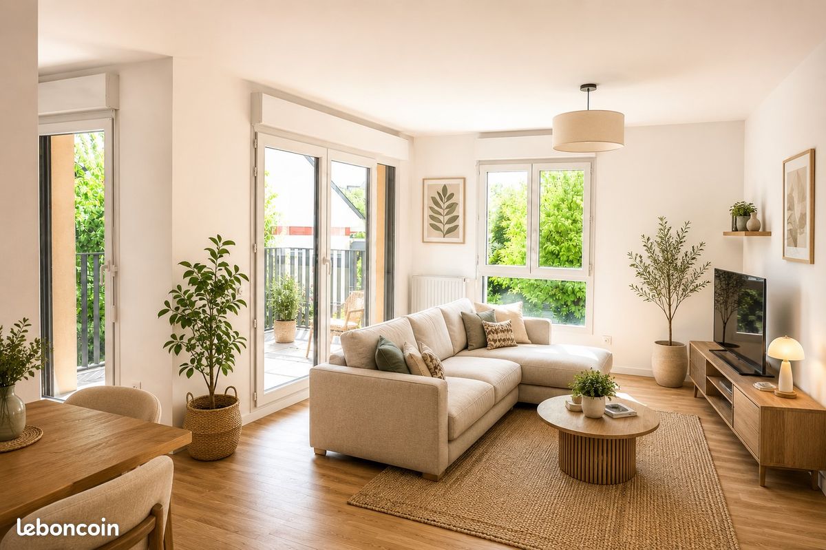 Appartement 3 pièces 62 m² · à Châteaubourg · 61,5 m² · 219 000 €