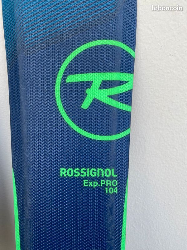 Ski enfant Rossignol Exp 104cm bleus (image 5)