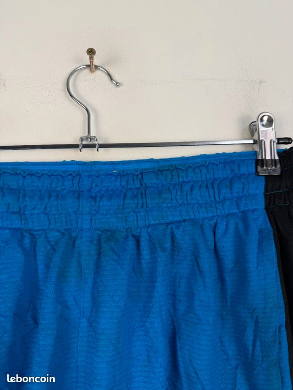 Short Nike Dri-FIT Homme Bleu, Noir & Orange Taille L | Très Bon État | GS995 (image 8)