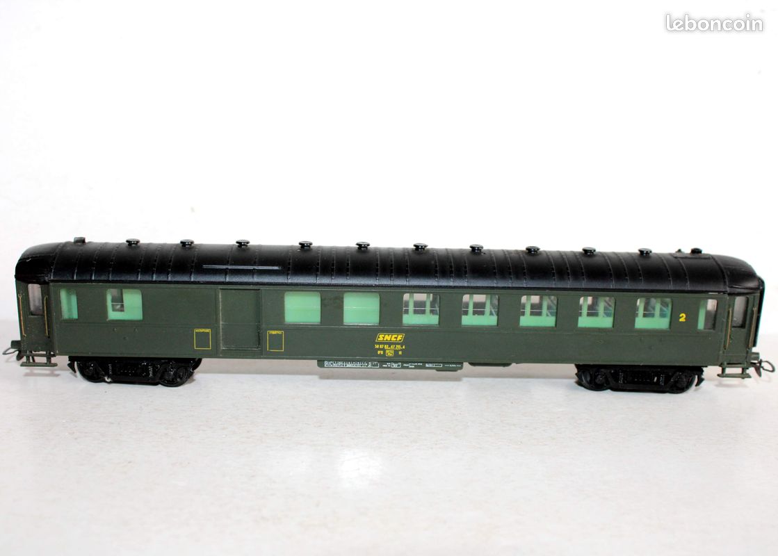 FRANCE TRAINS HO 224K VOITURE MIXTE VOYAGEUR 3e