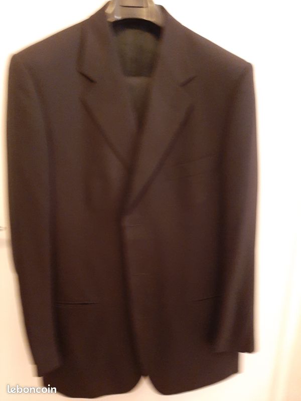 Costume classique Noir- Carlo Pignatelli - Haute couture italienne (image 1)