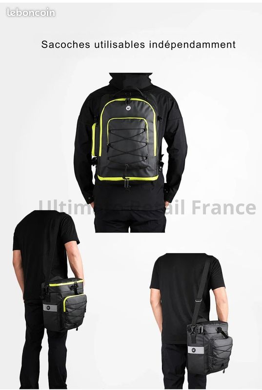 Sacoche de selle PRO Rackpack pour moto de