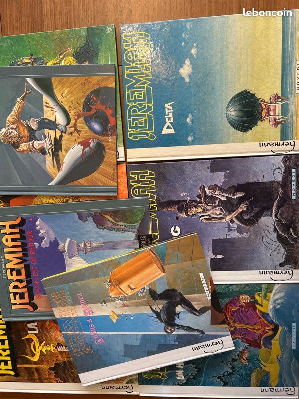 Lot de 9 albums BD de Jeremiah. Hermann 1982-1989 (image 3)