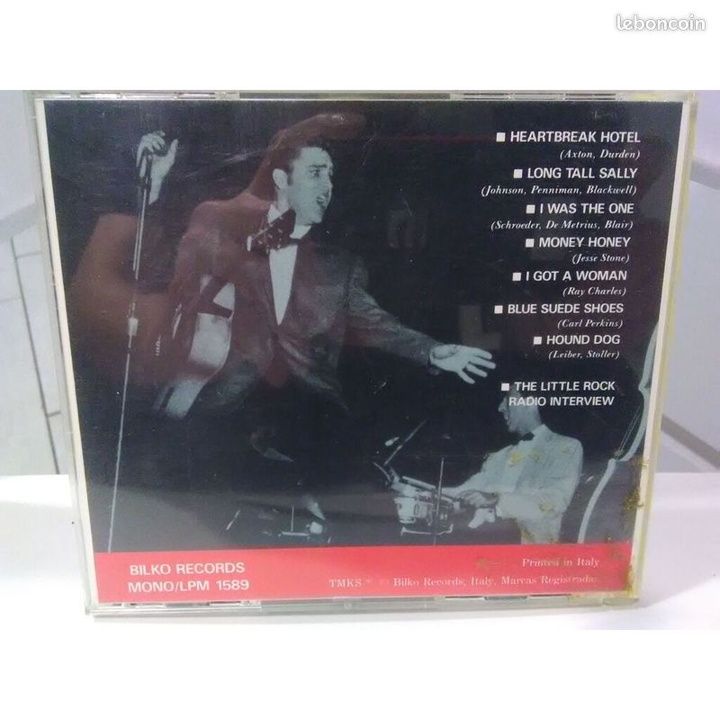 Elvis presley rocks little rock cd italie 16/5/56 show (image 2)