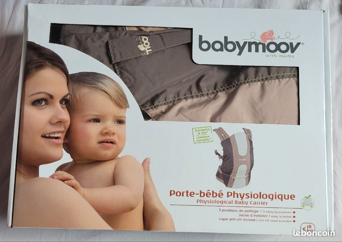 Transat Doomoo Nid Babymoov Lines Taupe - Produits bébés