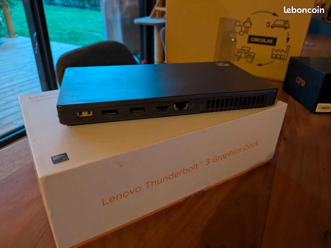 Lenovo Thinkpad Gtx 1050 Lenovo Thunderbolt Graphics Dock Dock - Main Image