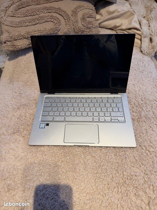 ASUS Chromebook Flip C434TA-AI0041 Ordinateur portable convertible avec écran tactile FHD 14 Intel Core i5-8200Y, 8 Go de RAM, 128 Go SSD, Chrome OS