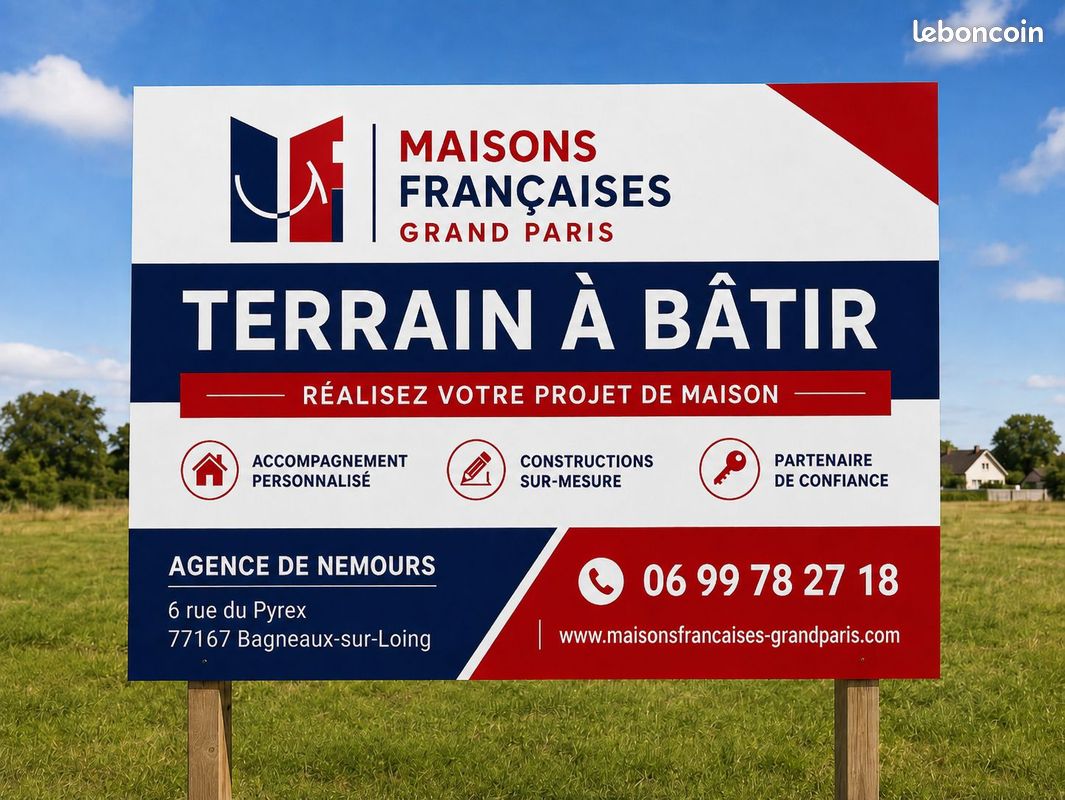 Terrain à bâtir de 465 m² à BOISSY-LA-RIVIERE (91) · à Boissy-la-Rivière · 50 000 €