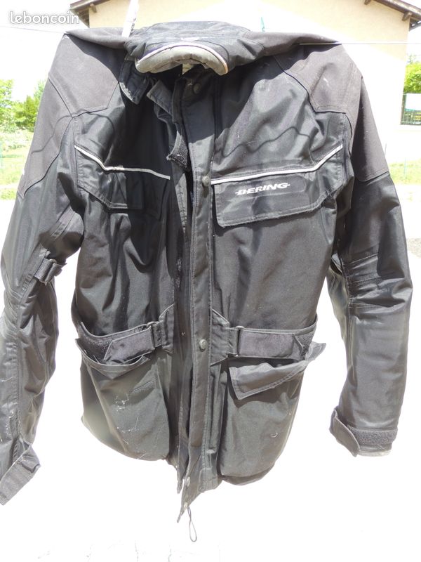 Veste moto 3/4 homme (image 1)