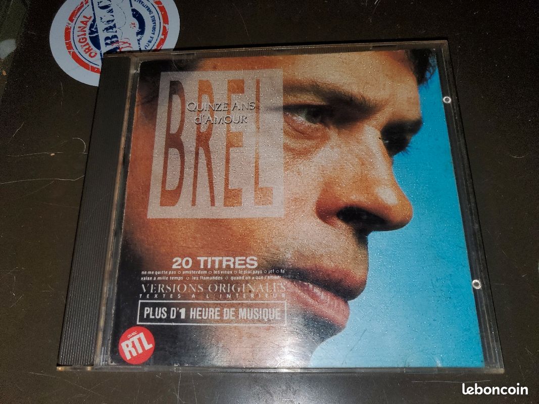Cd de Jacque brel (image 1)