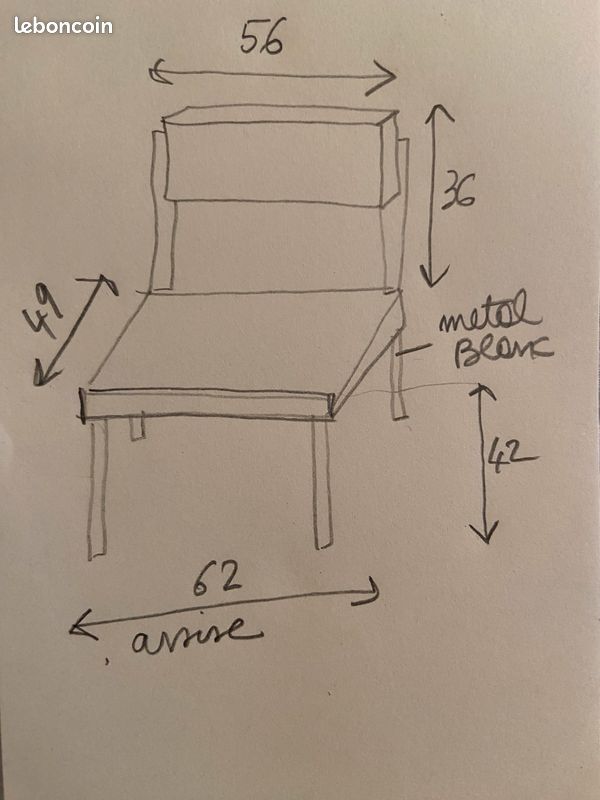 2 Chaises Style 70 (image 3)