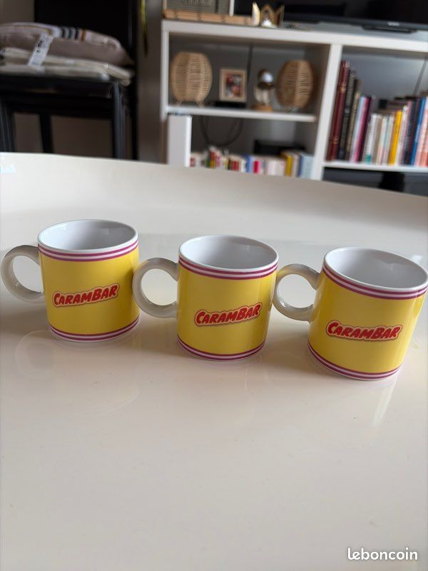 Lot tasses espresso Carambar (image 1)