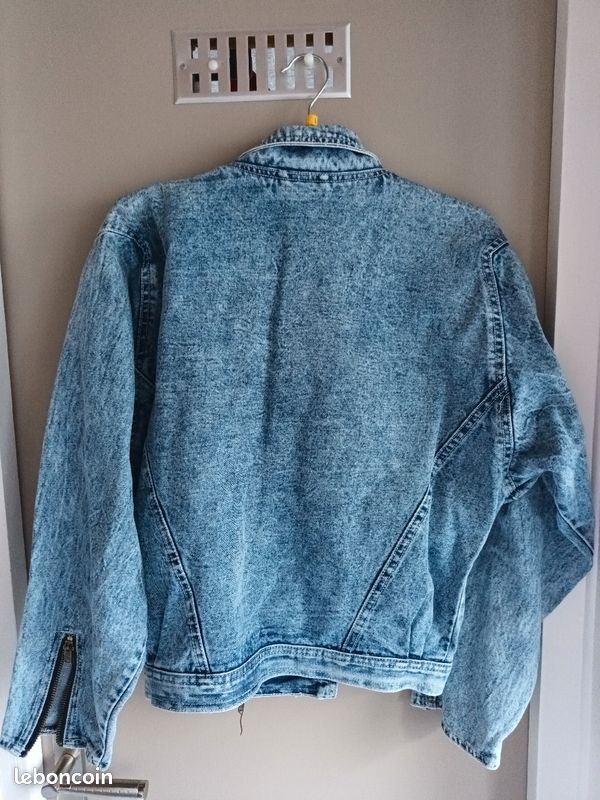 Veste en jean vintage femme (image 3)