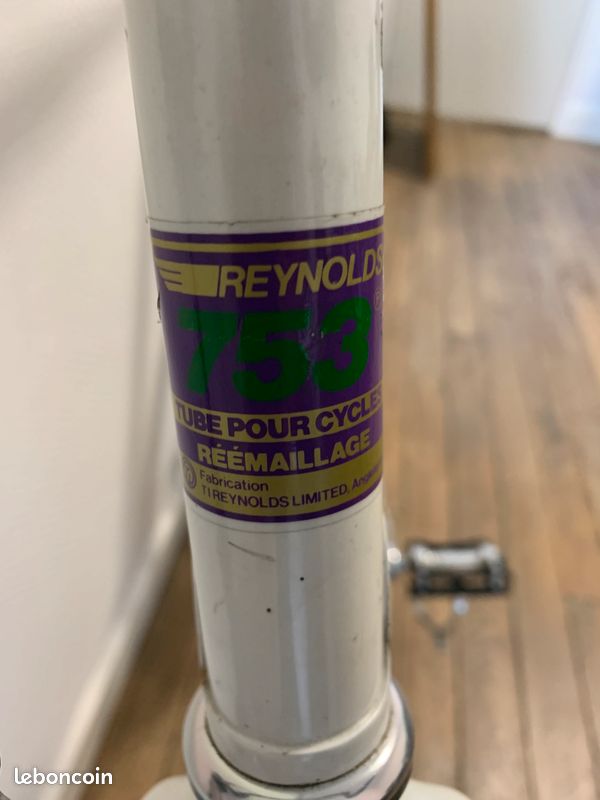 Fourche Avant Acier Pour Vélo De Route Raleigh Années 80 - Filetée 1", 700c, Couleur Bleu