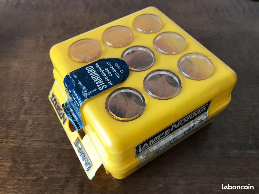 Boîte D'ampoules De Secours Sully - Vintage Vélo - France