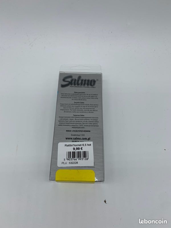 Leurre dur salmo rattlin’ Hornet 6,5 (image 2)