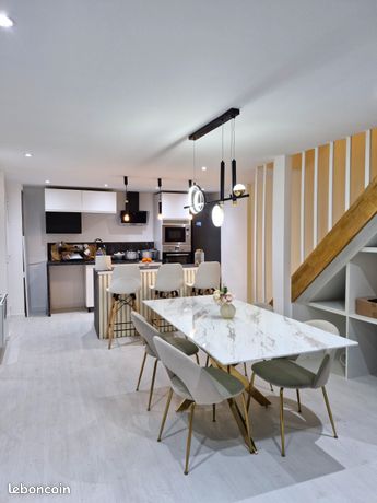 📢 À LOUER – Maison Refaite à Neuf, Meublée – 80 m² + Terrasse 20 m² + Jardin 100m²📢