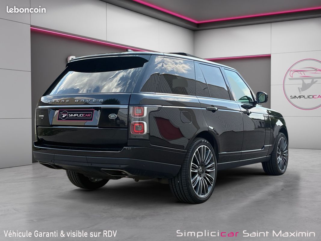 LAND ROVER RANGE ROVER IV 5.0 V8 SUPERCHARGED 525 AUTOBIOGRAPHY 525Ch Garantie 12 mois (image 5)