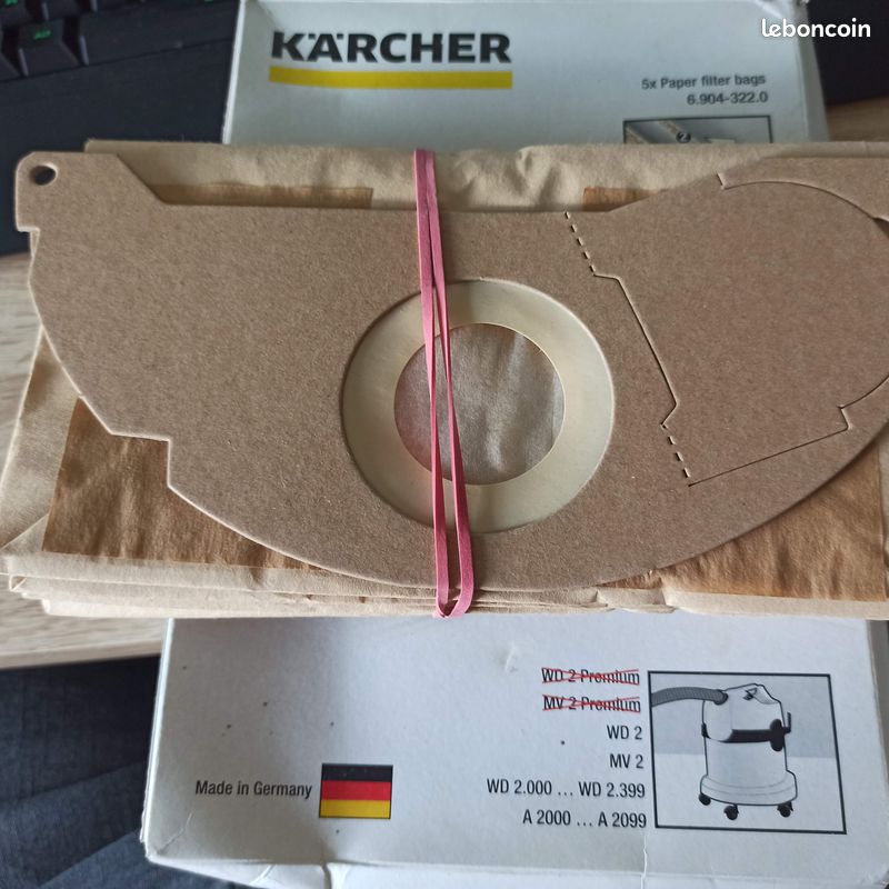 Sac Aspirateur Karcher WD2 Électroménager