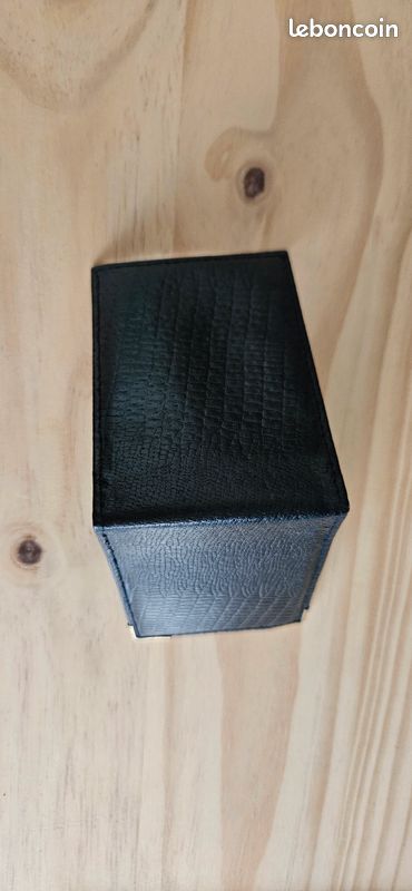 CUIR : Porte-cartes noir (image 4)