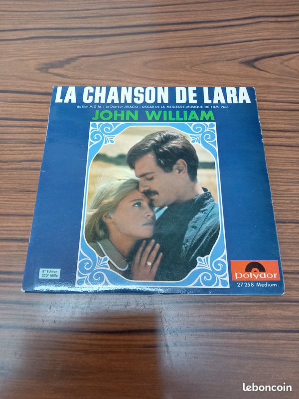 1 disque 45t John William la chanson de lara (image 1)