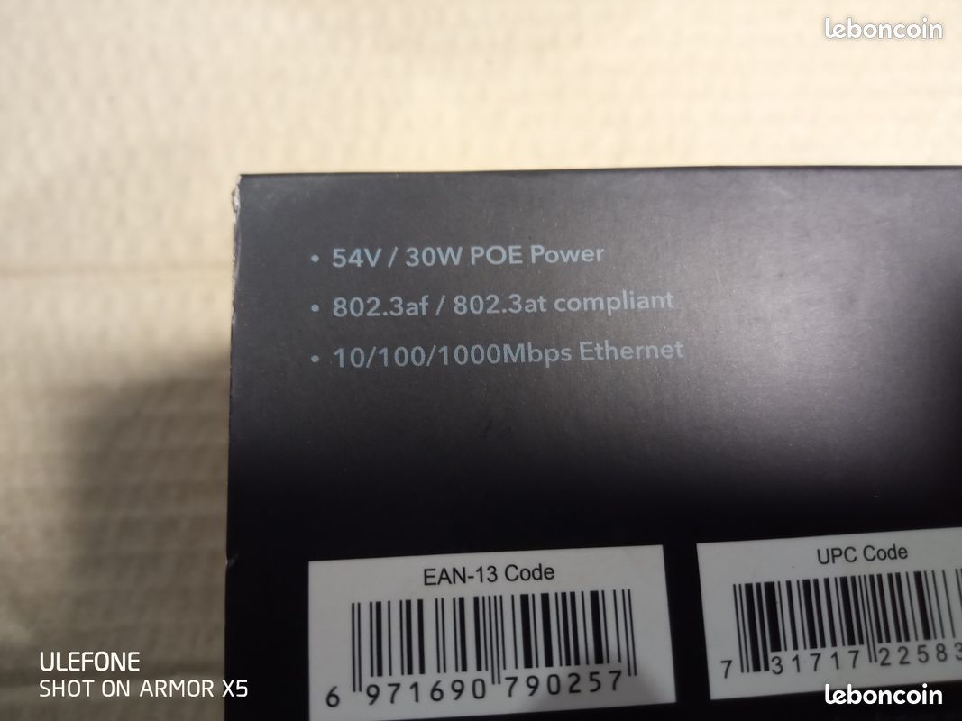 Injecteur PoE CUDY POE200 pour caméra et autres (image 5)
