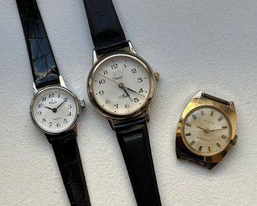 Rare Ancienne montre ELVIA mécanique Swiss watch ( Vintage ) a réviser