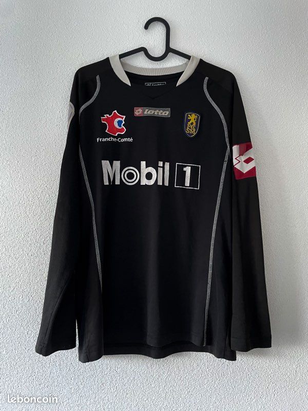 Maillot FC Sion 2006/2007 – Gardien – Porté, Signé #18 – Macron – Taille L