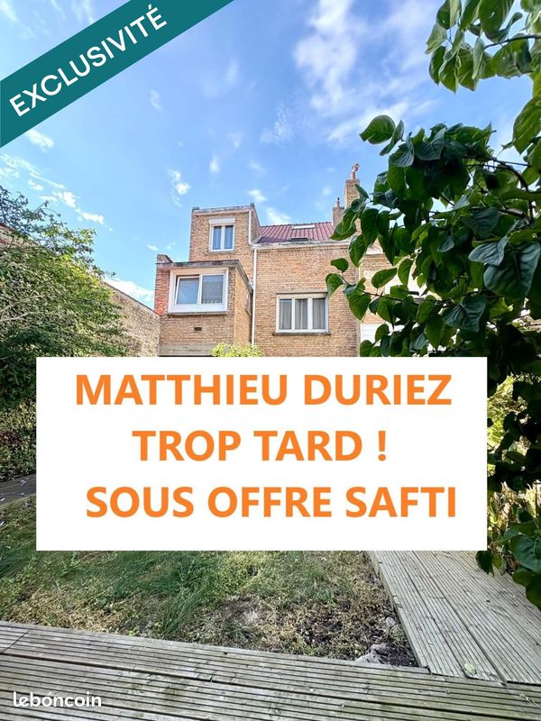 Maison 7 pièces 95 m² · à Dunkerque · 95 m² · 244 000 €