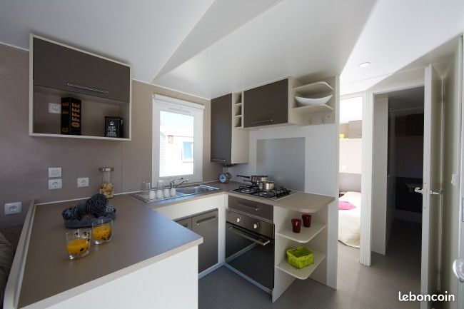 MOBIL-HOME 40 m² 3 chambres AU CAMPING LA CARABASSE – VIAS PLAGE (34, Hérault) (image 3)
