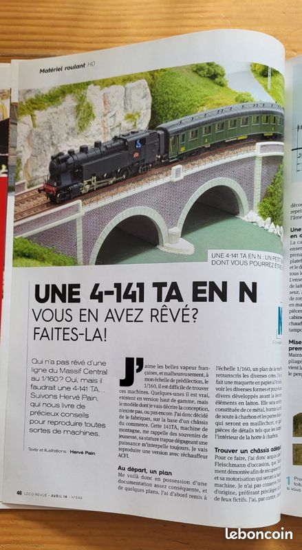 Revue Loco Revue N°306 - Sujet : Abreschwiller 141.C - Occasion