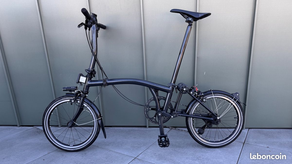 Brompton P Line vitesse noir métallisé 2023 Très bon état