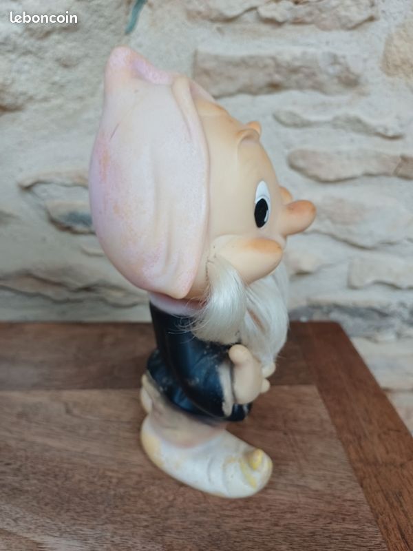 Figurine Ancienne Blanche Neige Et 5 Nains - Jouet Vintage