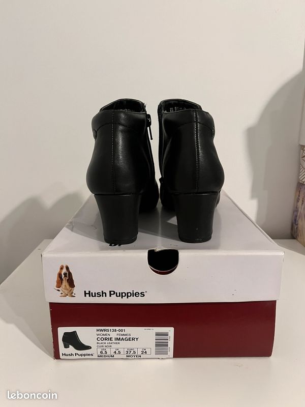 Hush Puppies Bottes noires Chaussures