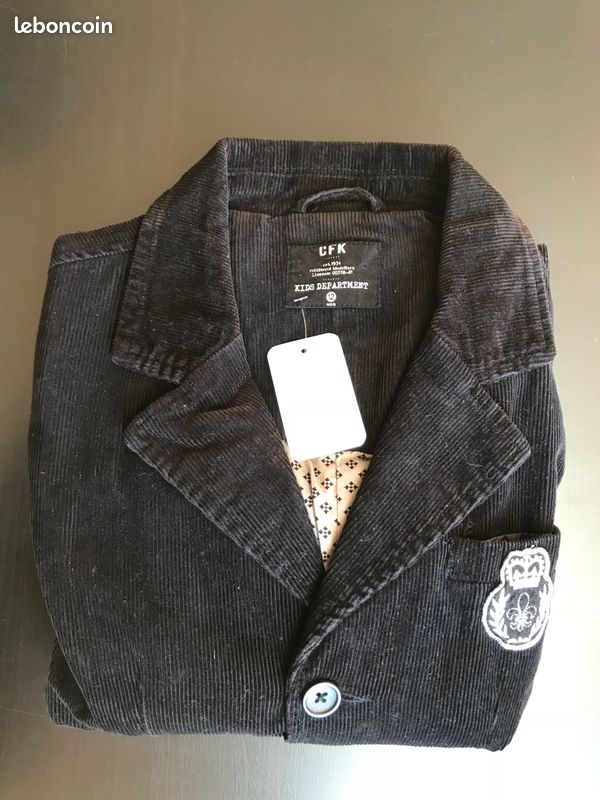 Veste velours CFK (image 1)