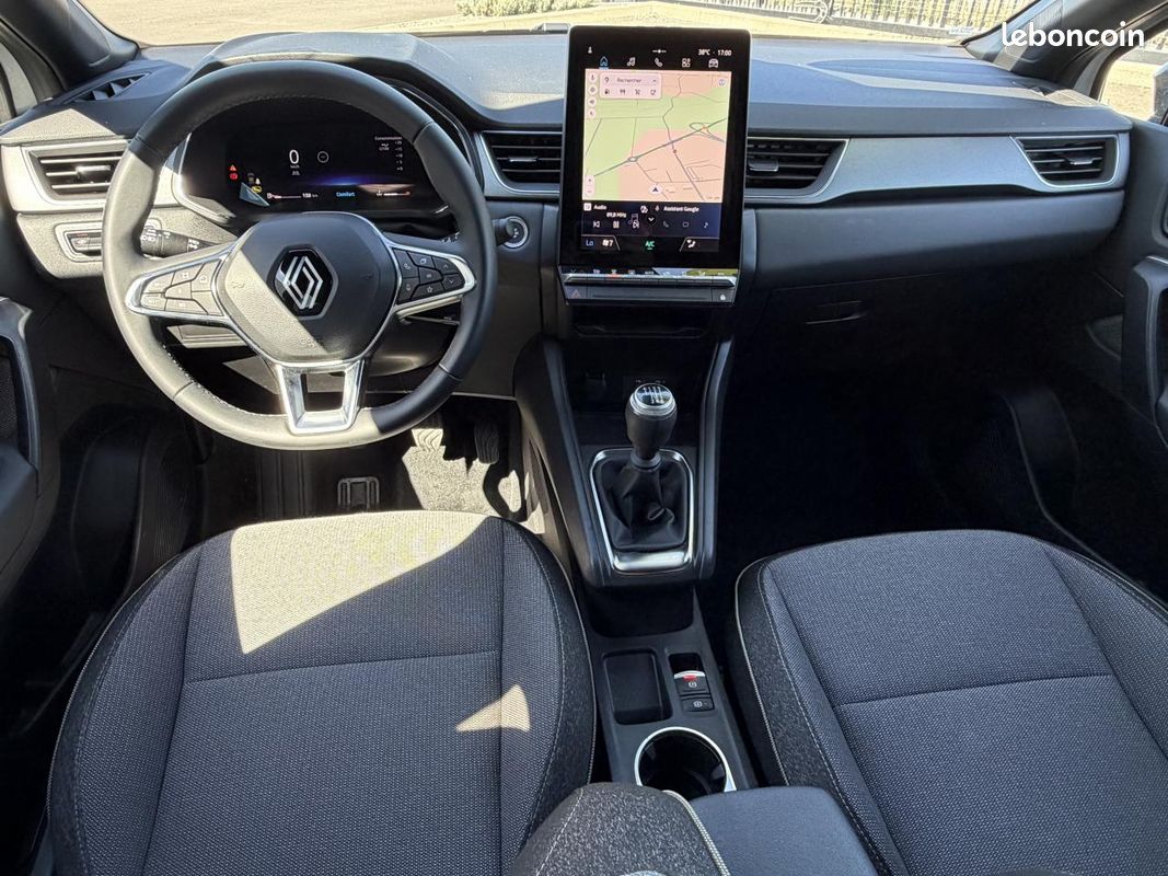 Renault captur 1.0 essence 90 camera de recul + gps + climatisation auto + roue de secours (image 8)