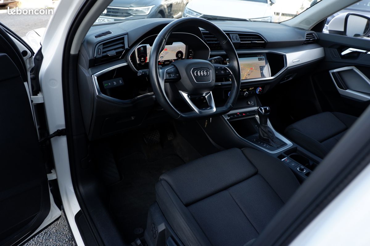 Audi Q3 35 Tdi 150 Business Line S-Tronic7 - Full LED Sièges Sport Attelage Caméras Périphériques 360° Régulateur Adaptatif (image 8)