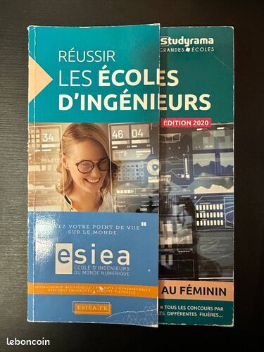 [Livre] Réussir les écoles d'ingénieurs 2020 - Etat correct (image 1)