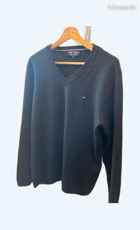 Pull Eden Park Taille L, Manches Longues, Coton - Occasion Très Bon état