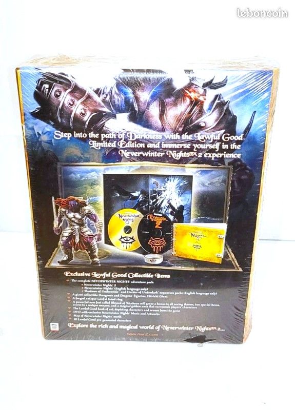 NEVERWINTER NIGHTS 2 Lawful Good Coffret Jeu Pc BIG BOX Neuf sous blister (image 2)