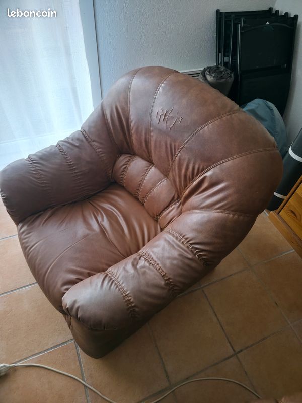 Fauteuils en cuir (image 1)