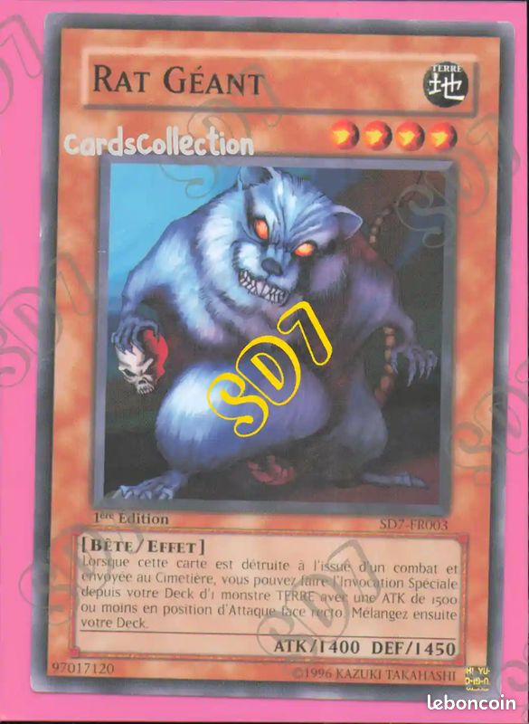 giant rat yugioh card HL03-EN001 Genesis TCG All cards will be carefully packed for safe transit. Giant Rat - Yu-Gi-Oh! Card
