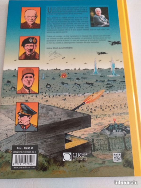 BD 6 Juin 1944 / BD D-DayOpération Overlord June 6 th , 1944 / Les Cargos de la Victoire / DVD Dieppe 1942 / BD Histoire d'une famille Française (image 2)