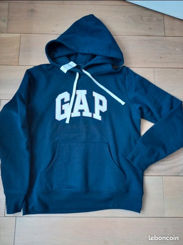 GAP Sweat-shirt pour femme, Ombre bleu clair, M